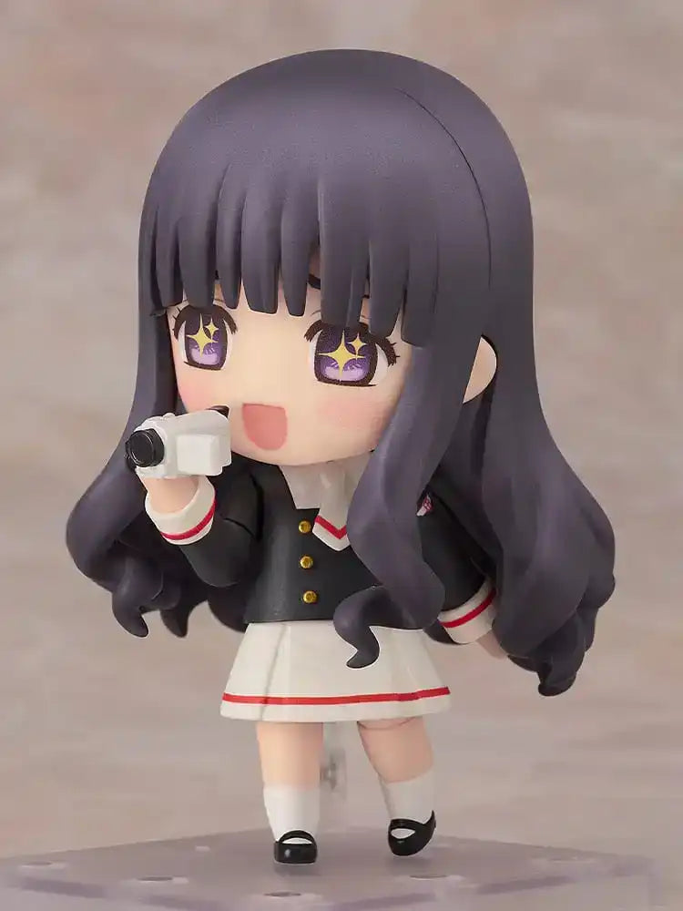Cardcaptor Sakura: Clear Card Nendoroid Actionfigur Tomoyo Daidouji: Tomoeda Junior High Uniform Ver. 10 cm - Smalltinytoystore