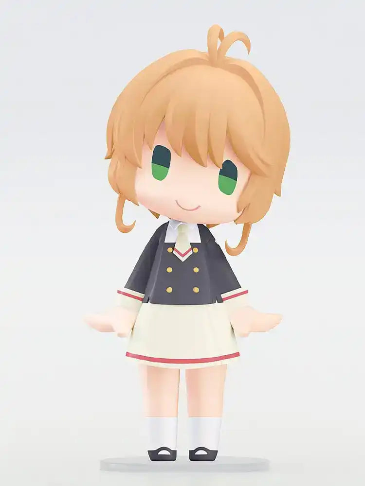 Cardcaptor Sakura: Clear Card with Garterbelt HELLO! GOOD SMILE Actionfigur Sakura Kinomoto: Tomoeda Junior High School Uniform Ver. 10 cm