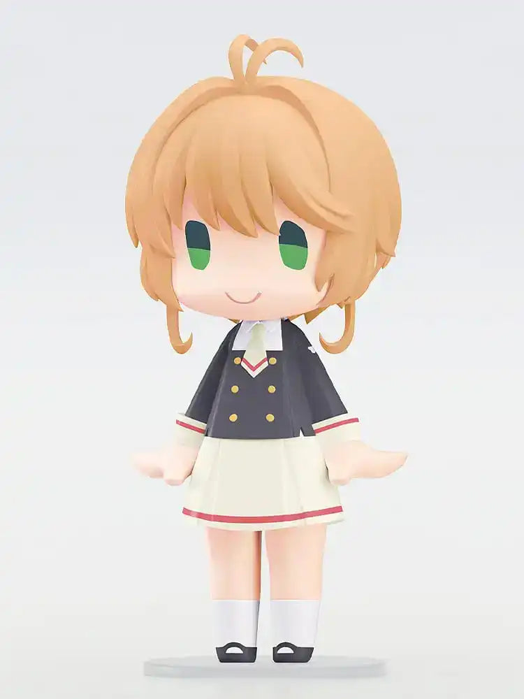 Cardcaptor Sakura: Clear Card with Garterbelt HELLO! GOOD SMILE Actionfigur Sakura Kinomoto: Tomoeda Junior High School Uniform Ver. 10 cm