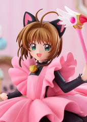Cardcaptor Sakura Pop Up Parade PVC Statue Sakura Kinomoto: Black Cat Costume Ver. L Size 22 cm - Smalltinytoystore