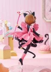 Cardcaptor Sakura Pop Up Parade PVC Statue Sakura Kinomoto: Black Cat Costume Ver. L Size 22 cm - Smalltinytoystore