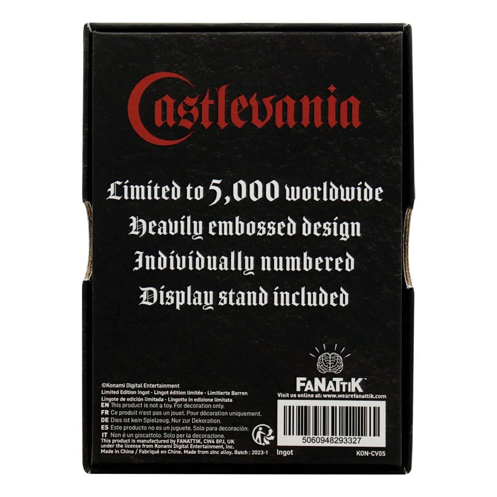 Castlevania Metallbarren Dracula Limited Edition - Smalltinytoystore