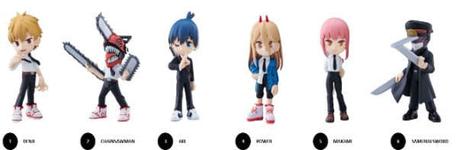 Chainsaw Man Anime Series Minifiguren 9 cm Display (6) - Smalltinytoystore