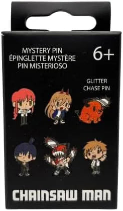 Chainsaw Man by Loungefly Ansteck-Pins Blind Box Mulit Char Chibi Sortiment (12)