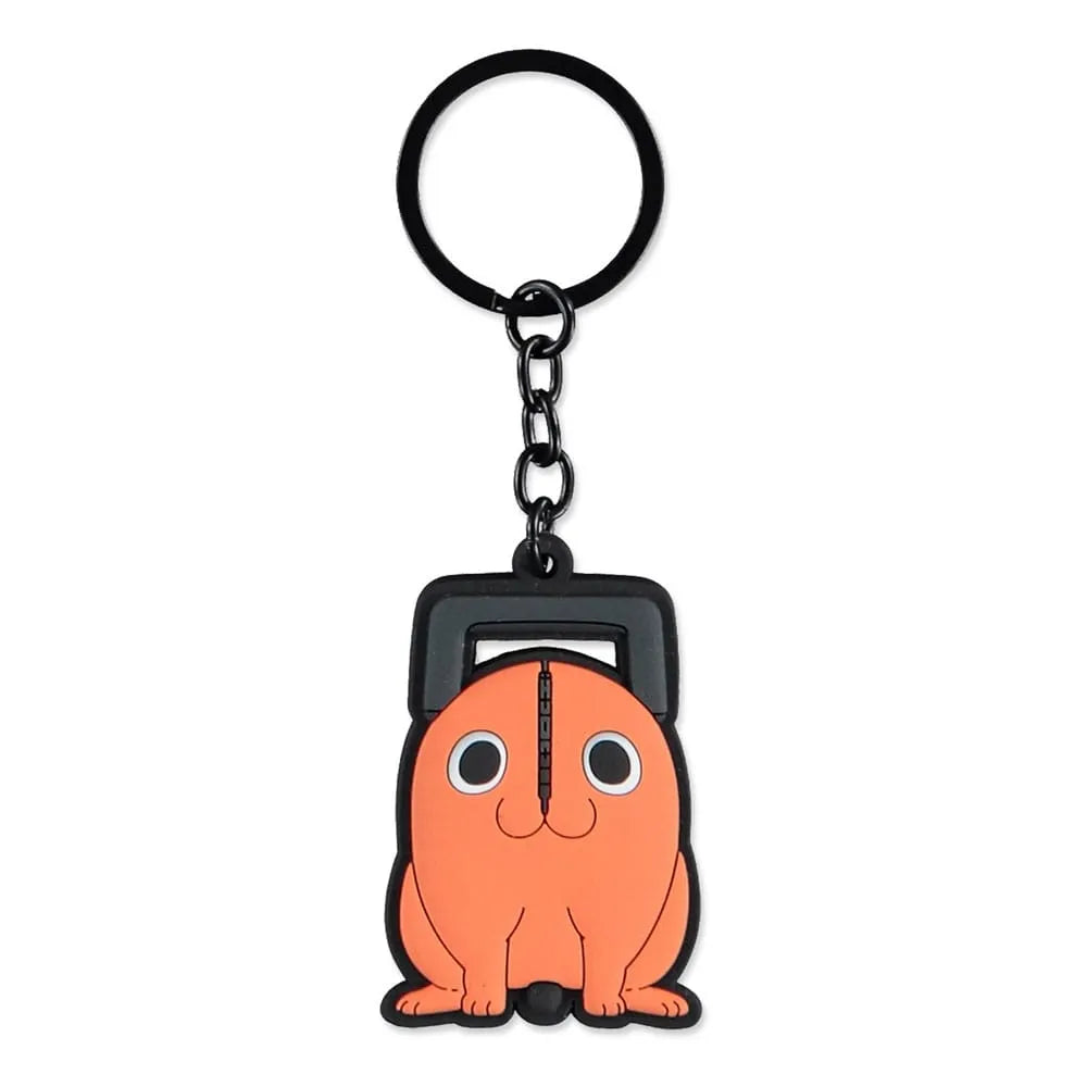 Chainsaw Man Gummi-Schlüsselanhänger Pochita - Smalltinytoystore