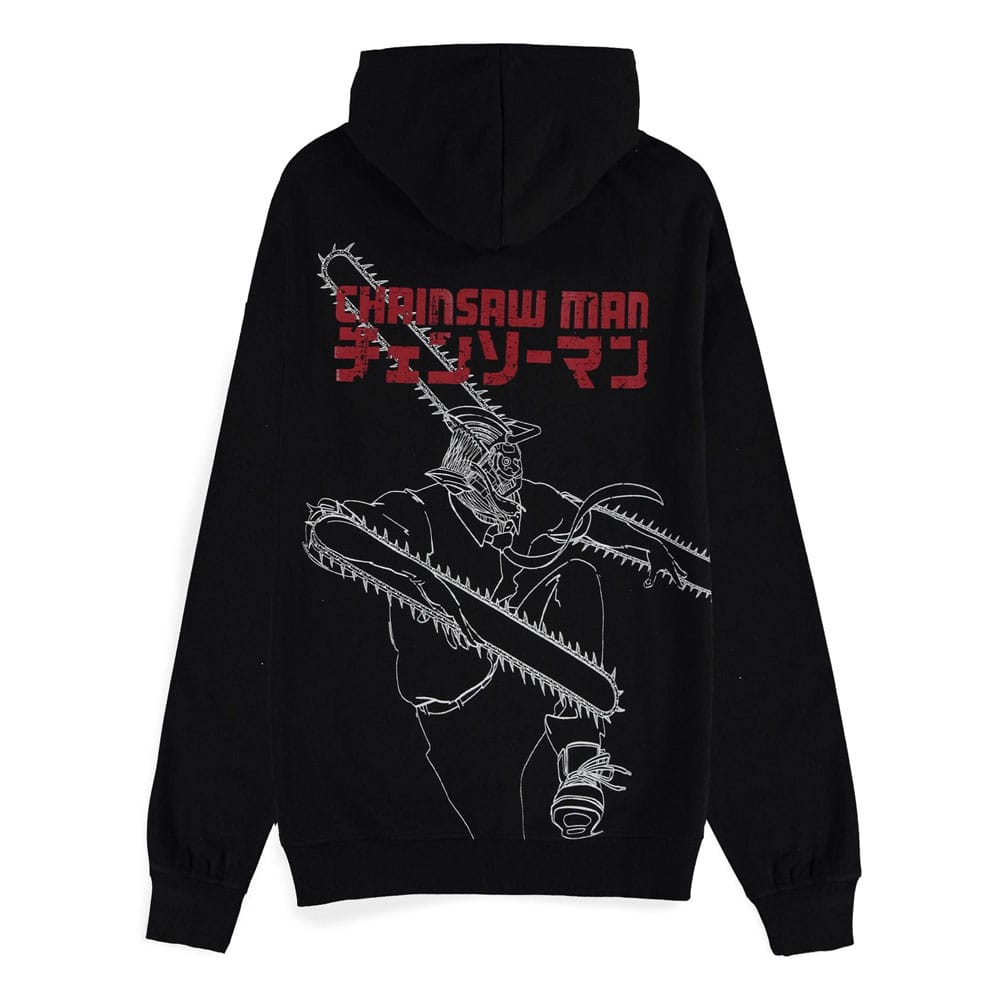 Chainsaw Man Kapuzenpullover mit Reißverschluß Chainsaw Devil Größe M - Smalltinytoystore