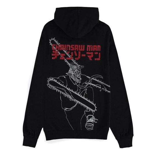 Chainsaw Man Kapuzenpullover mit Reißverschluß Chainsaw Devil Größe S - Smalltinytoystore