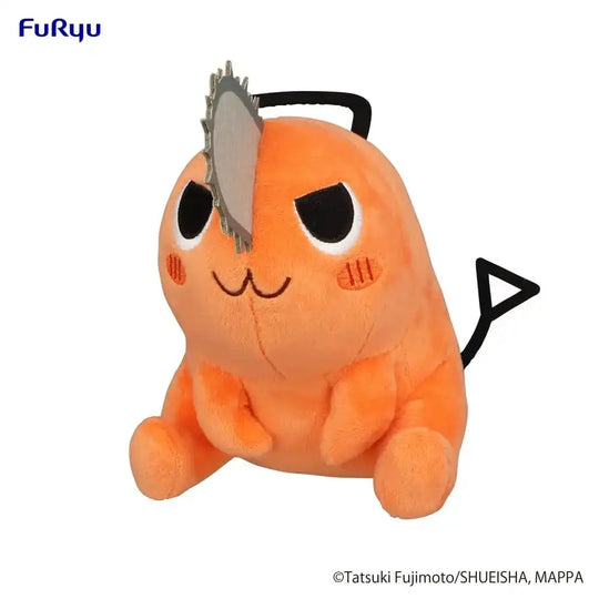Chainsaw Man Plüschfigur Pochita Sitting Naughty 20 cm - Smalltinytoystore
