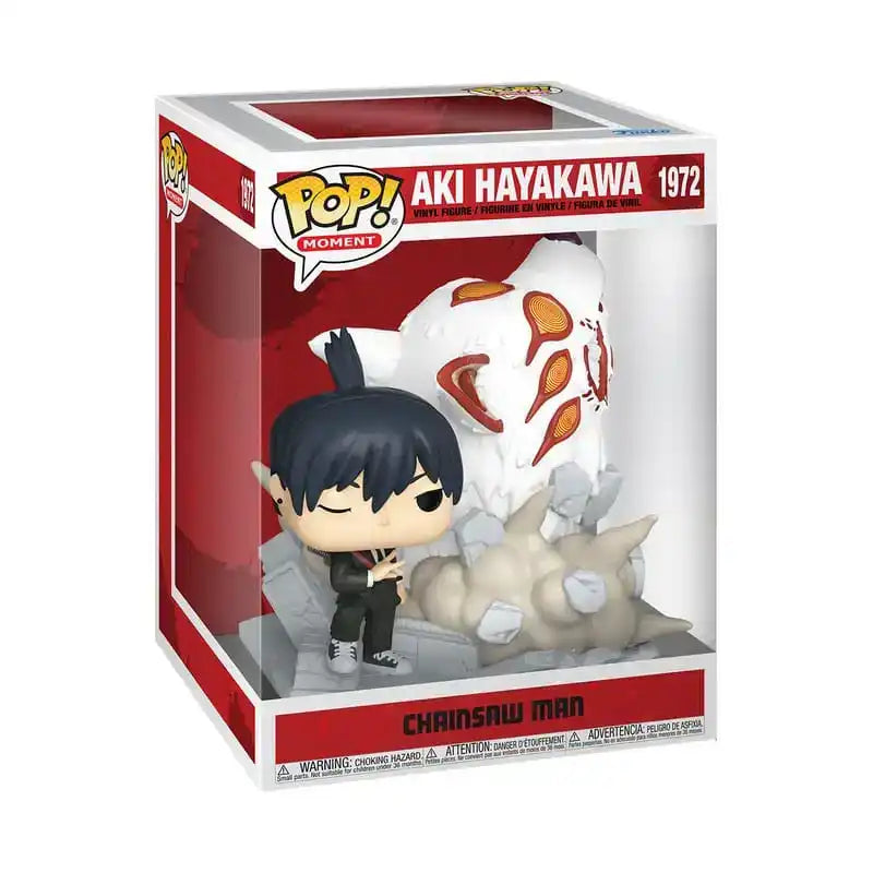 Chainsaw Man POP Moments Vinyl Figuren Aki (Fox Devil) 9 cm - Smalltinytoystore