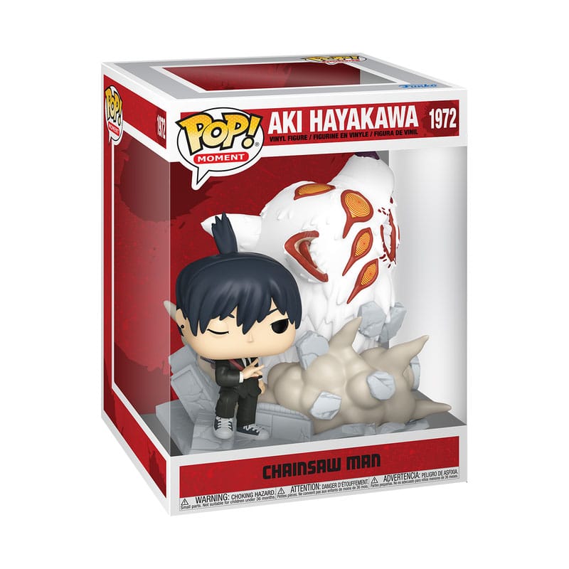 Chainsaw Man POP Moments Vinyl Figuren Aki (Fox Devil) 9 cm - Smalltinytoystore