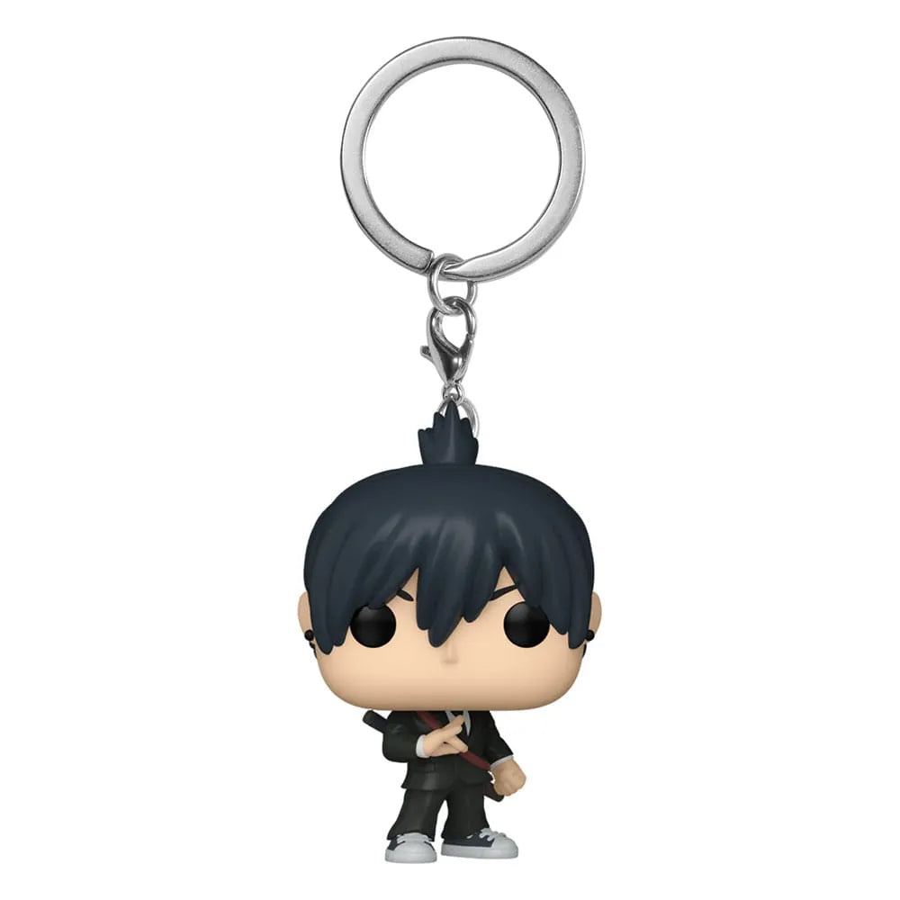 Chainsaw Man POP! Vinyl Schlüsselanhänger 4 cm Aki Display (12) - Smalltinytoystore