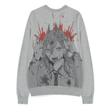 Chainsaw Man Pullover Power Grey Melange Größe XL - Smalltinytoystore