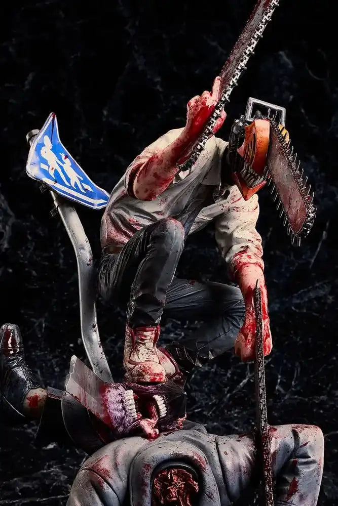 Chainsaw Man PVC Statue 1/7 Chainsaw Man Ver. by Takayuku Takeya 34 cm