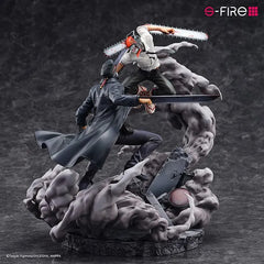 Chainsaw Man Statue Super Situation Figure Chainsaw Man vs. Samurai Sword 26 cm - Smalltinytoystore
