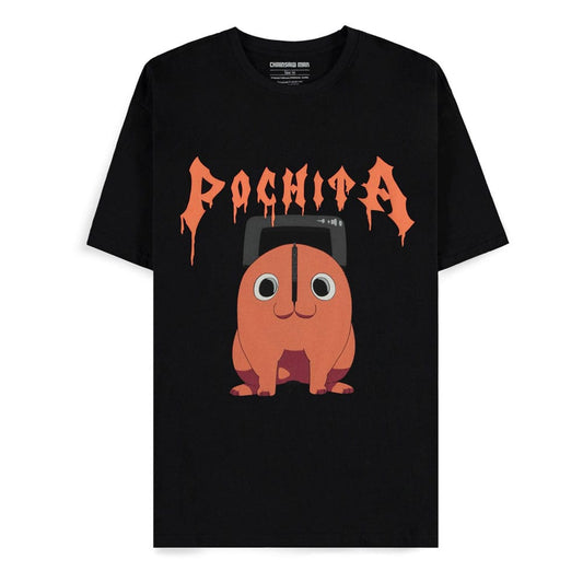 Chainsaw Man T-Shirt Pochita The Chainsaw Devil Größe L - Smalltinytoystore