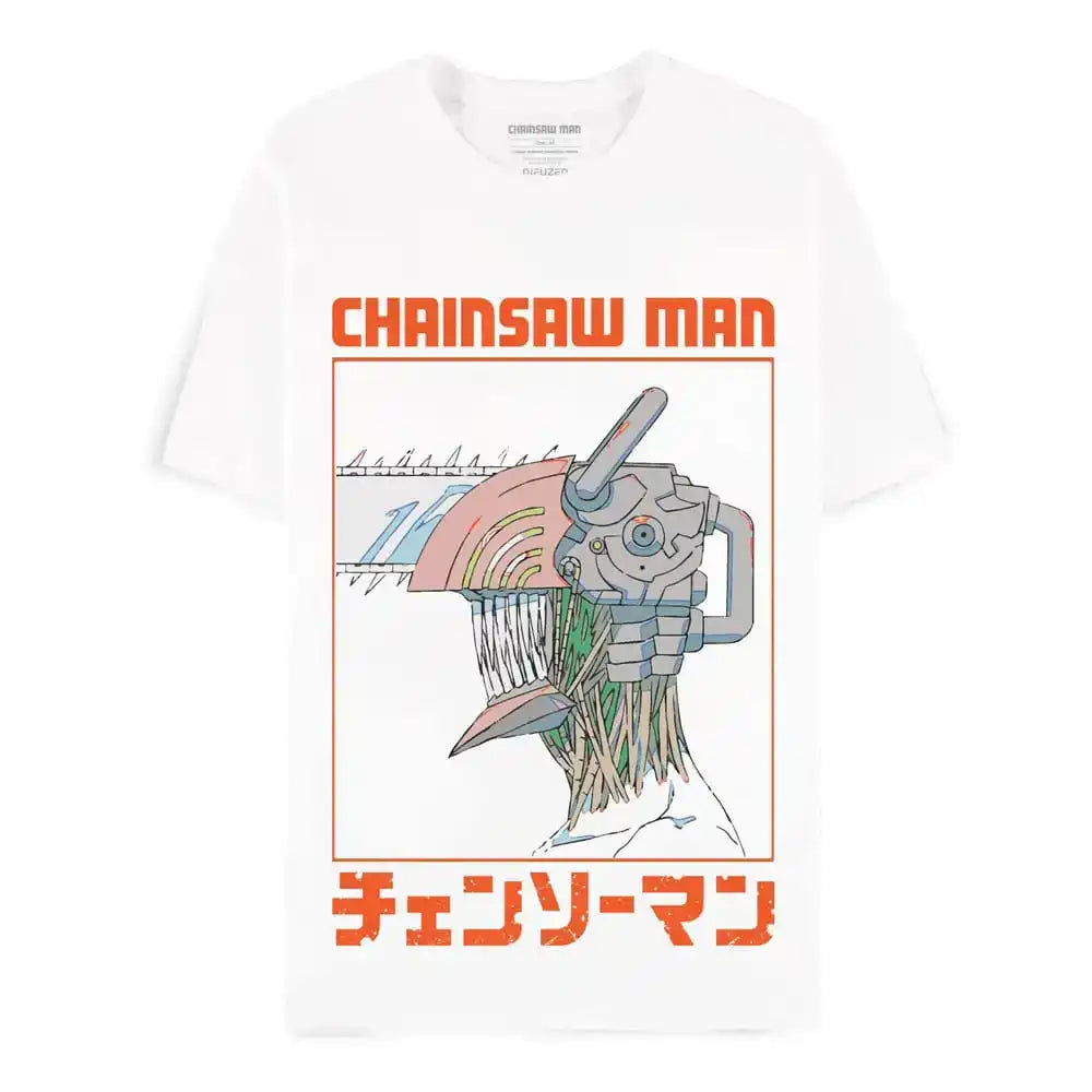 Chainsaw Man T-Shirt Three Tone Chainsaw - Smalltinytoystore