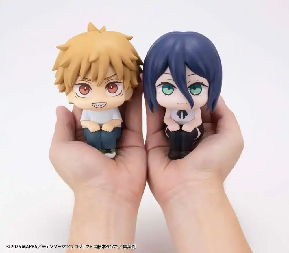 Chainsaw Man The Movie: Reze Arc Look Up PVC Statuen Denji & Reze Set (with gift) 11 cm