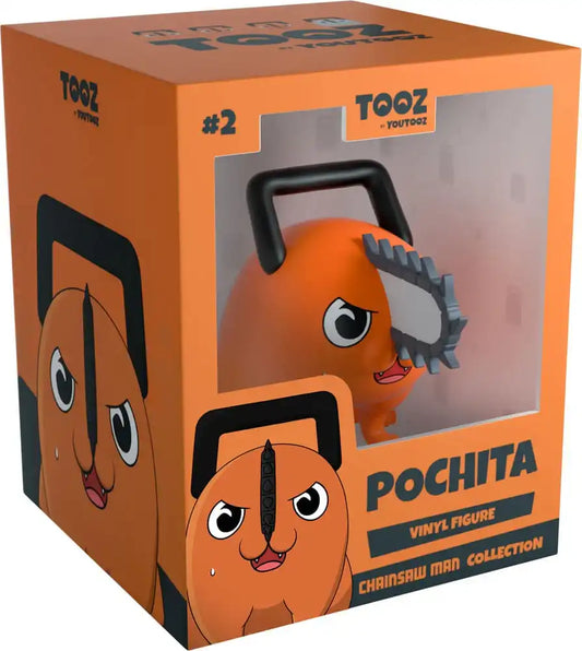 Chainsaw Man Vinyl Figur Pochita Angry 6 cm - Smalltinytoystore