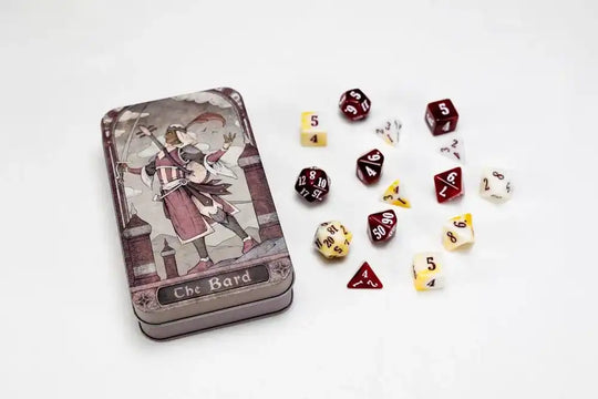 Character Class Classic RPG Würfel Set Bard (14) - Smalltinytoystore