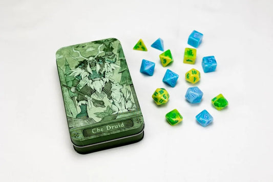 Character Class Classic RPG Würfel Set Druid (14) - Smalltinytoystore