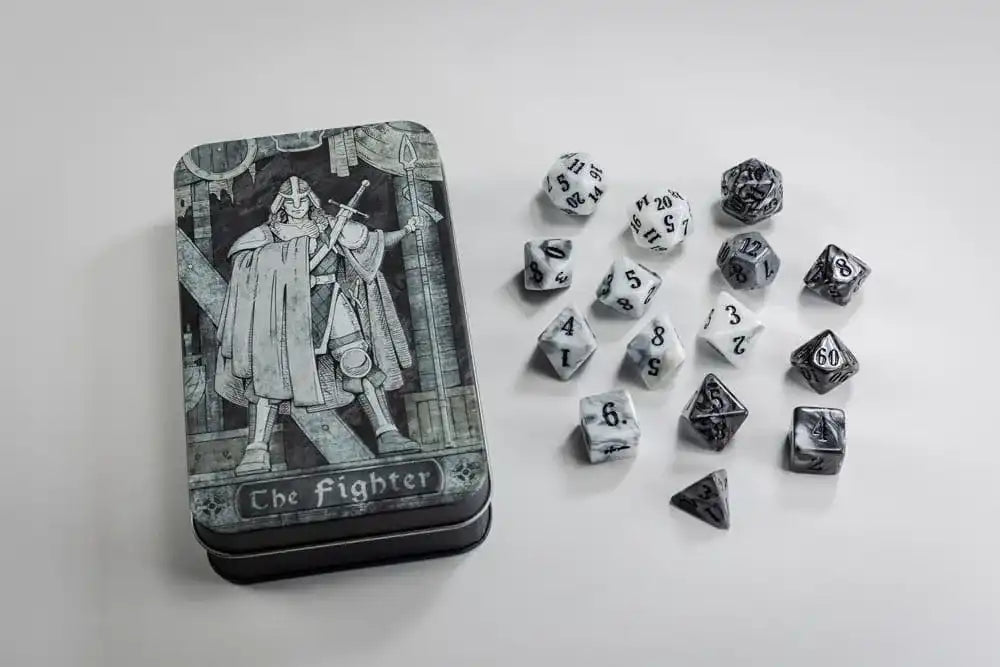Character Class Classic RPG Würfel Set Fighter (15) - Smalltinytoystore