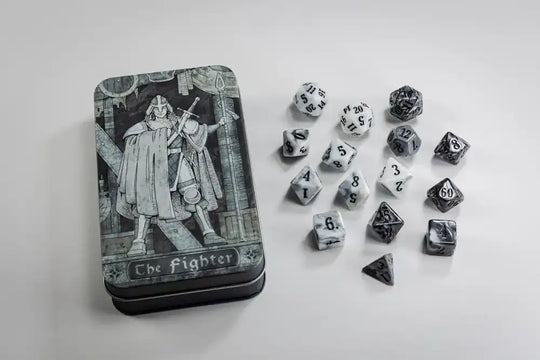 Character Class Classic RPG Würfel Set Fighter (15) - Smalltinytoystore