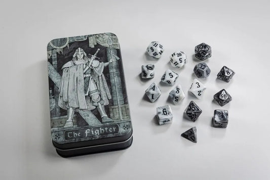 Character Class Classic RPG Würfel Set Fighter (15) - Smalltinytoystore