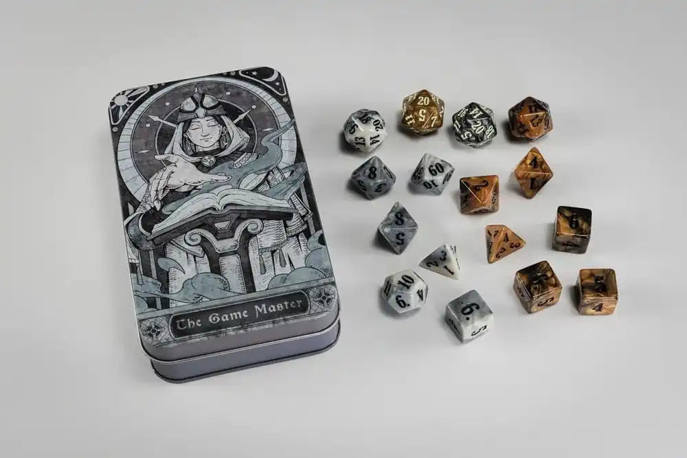 Character Class Classic RPG Würfel Set Game Master (16) - Smalltinytoystore