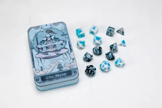 Character Class Classic RPG Würfel Set Monk (14) - Smalltinytoystore