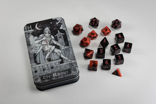 Character Class Classic RPG Würfel Set Rogue (16) - Smalltinytoystore
