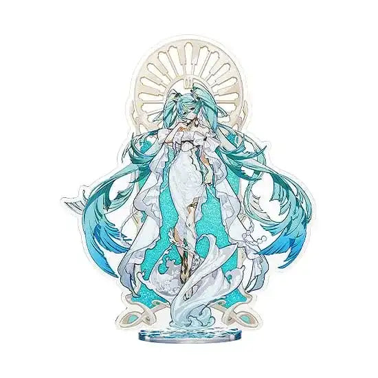 Character Vocal Series 01: Hatsune Miku Acrylic Stand Hatsune Miku feat. Yoneyama Mai Glitter Ver. 20 cm - Smalltinytoystore