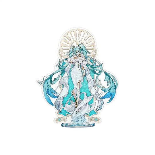Character Vocal Series 01: Hatsune Miku Acrylic Stand Hatsune Miku feat. Yoneyama Mai Glitter Ver. 20 cm - Smalltinytoystore