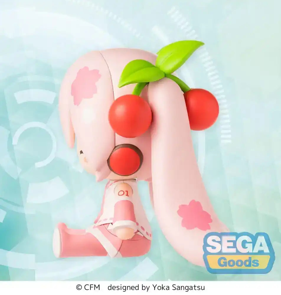 Character Vocal Series 01: Hatsune Miku Fuwa Petit Chibi Figur Sakura Miku 8 cm - Smalltinytoystore