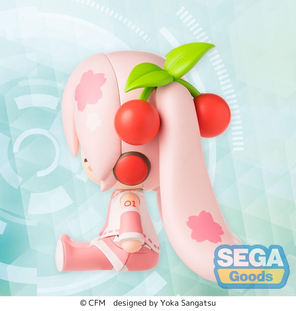 Character Vocal Series 01: Hatsune Miku Fuwa Petit Chibi Figur Sakura Miku 8 cm - Smalltinytoystore