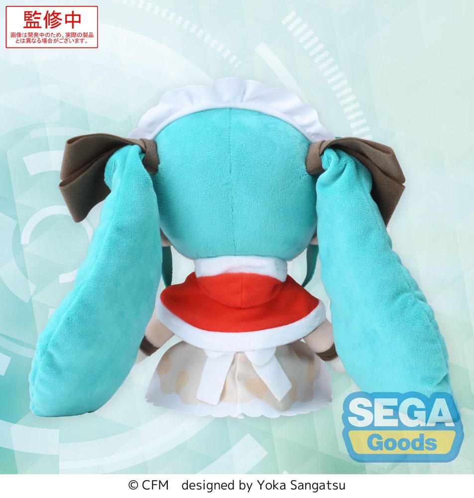 Character Vocal Series 01: Hatsune Miku Fuwa Petit Plüschfigur Hatsune Miku Christmas 2025 M 22 cm - Smalltinytoystore