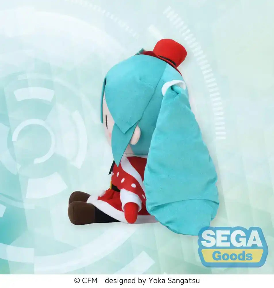 Character Vocal Series 01: Hatsune Miku Fuwa Petit Plüschfigur Hatsune Miku Christmas LL 35 cm - Smalltinytoystore