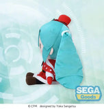 Character Vocal Series 01: Hatsune Miku Fuwa Petit Plüschfigur Hatsune Miku Christmas LL 35 cm - Smalltinytoystore