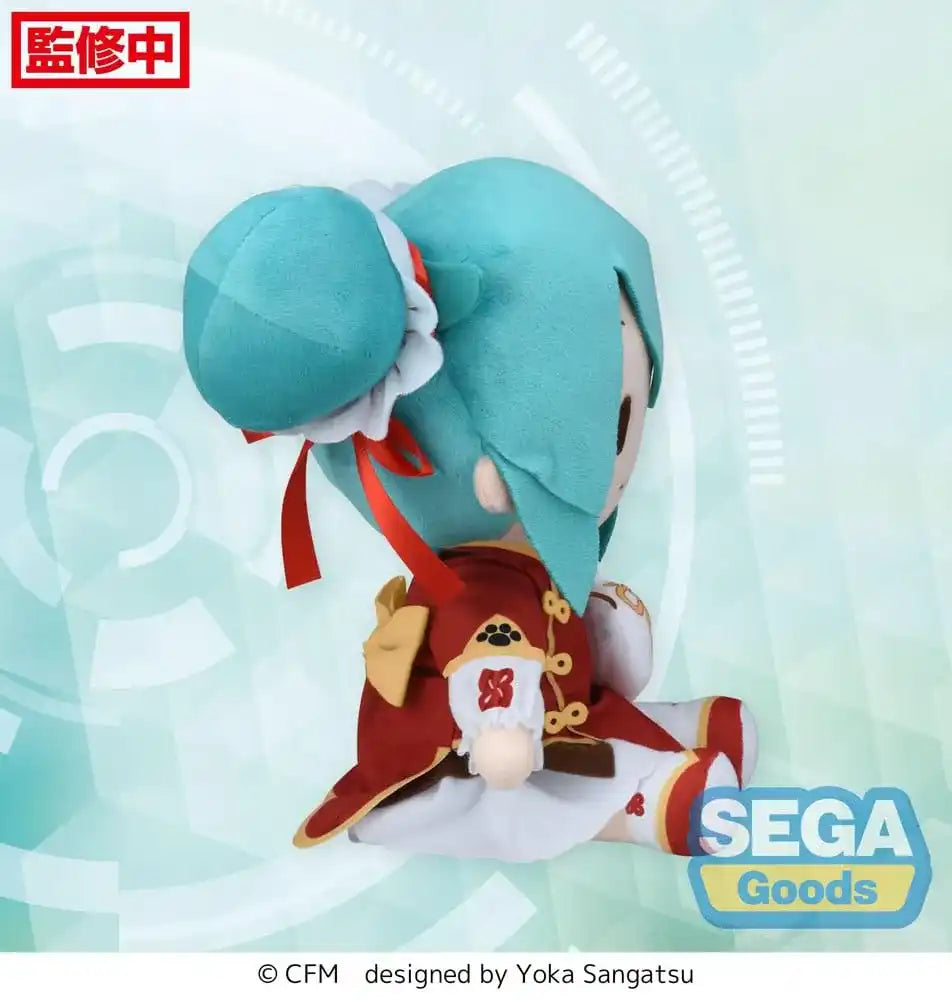 Character Vocal Series 01: Hatsune Miku Fuwa Petit Plüschfigur Hatsune Miku Going Out Series Chinatown Ver. M 22 cm - Smalltinytoystore
