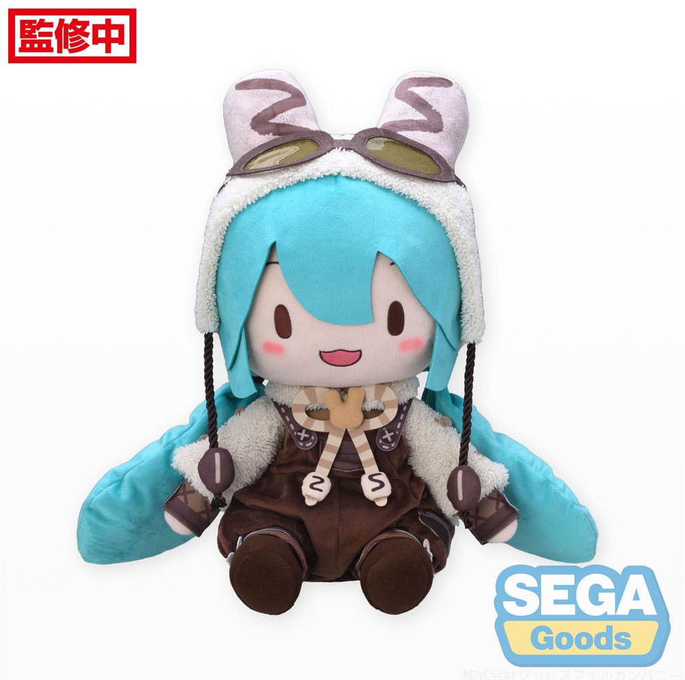 Character Vocal Series 01: Hatsune Miku Fuwa Petit Plüschfigur Hatsune Miku Marshmallow Hot Cocoa Ver. LL 45 cm - Smalltinytoystore