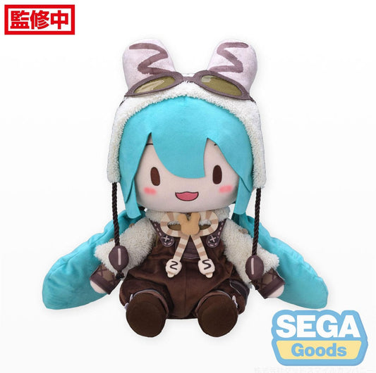 Character Vocal Series 01: Hatsune Miku Fuwa Petit Plüschfigur Hatsune Miku Marshmallow Hot Cocoa Ver. LL 45 cm - Smalltinytoystore