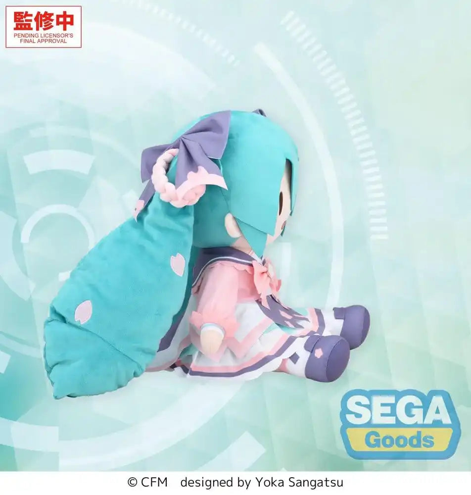 Character Vocal Series 01: Hatsune Miku Fuwa Petit Plüschfigur Hatsune Miku New Semester Plush LL 40 cm