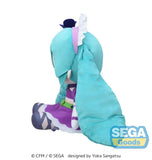 Character Vocal Series 01: Hatsune Miku Fuwa Petit Plüschfigur Hatsune Miku x Love and Berry Dress Up and Dance! Sparkly Purple 40 cm - Smalltinytoystore