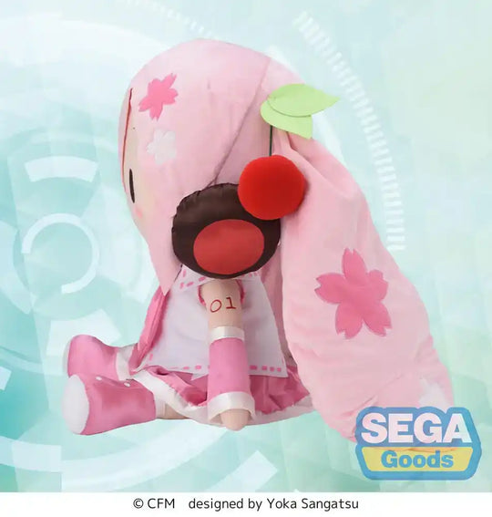 Character Vocal Series 01: Hatsune Miku Fuwa Petit Plüschfigur Sakura Miku Dodeka Jumbo 50 cm - Smalltinytoystore
