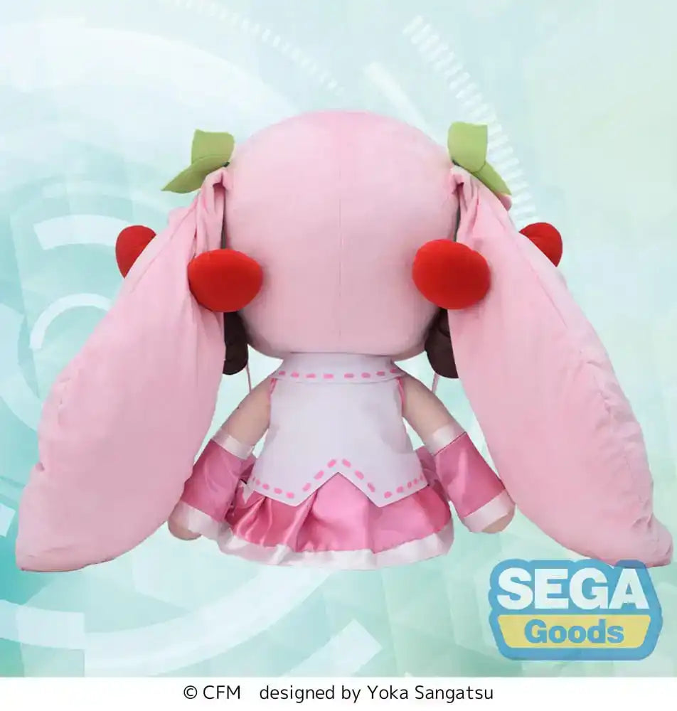 Character Vocal Series 01: Hatsune Miku Fuwa Petit Plüschfigur Sakura Miku Dodeka Jumbo 50 cm - Smalltinytoystore