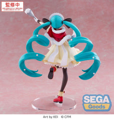 Character Vocal Series 01: Hatsune Miku Luminasta PVC Statue Hatsune Miku Christmas 2025 20 cm - Smalltinytoystore