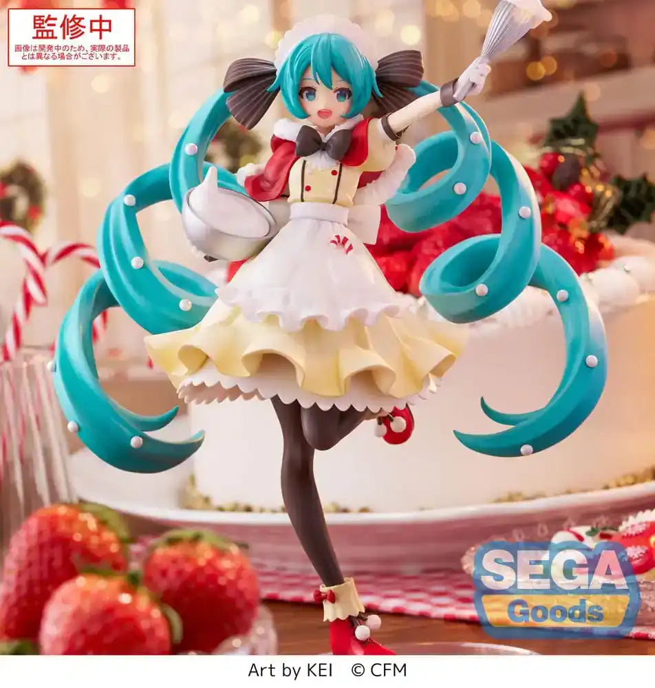Character Vocal Series 01: Hatsune Miku Luminasta PVC Statue Hatsune Miku Christmas 2025 20 cm - Smalltinytoystore