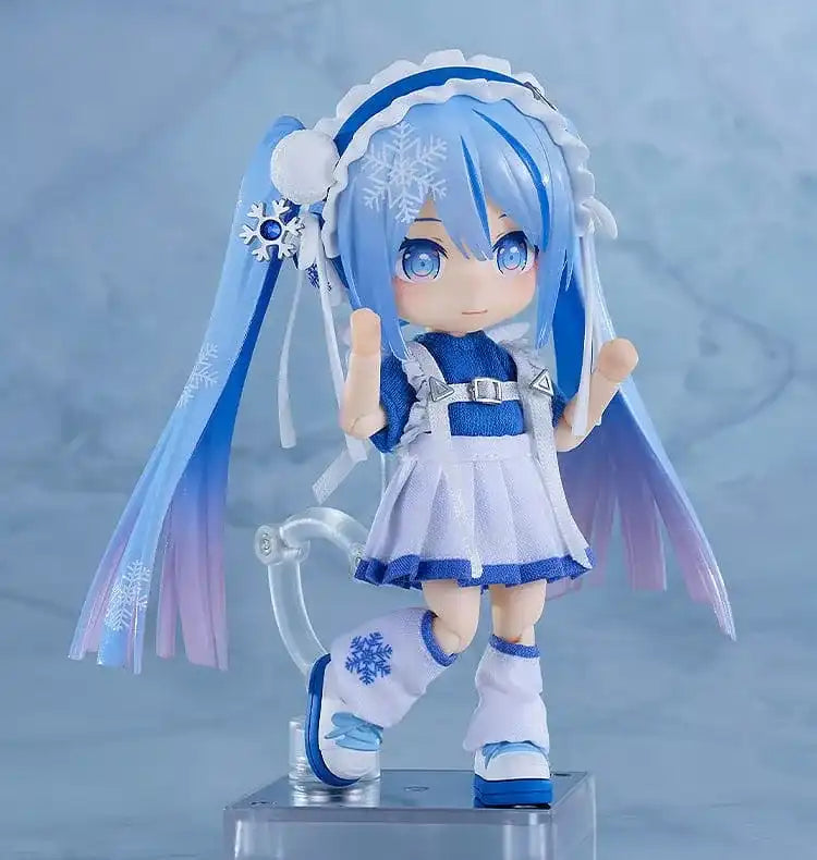 Character Vocal Series 01: Hatsune Miku Nendoroid Doll Actionfigur Snow Miku: Yukiiro Pop Ver. 14 cm - Smalltinytoystore