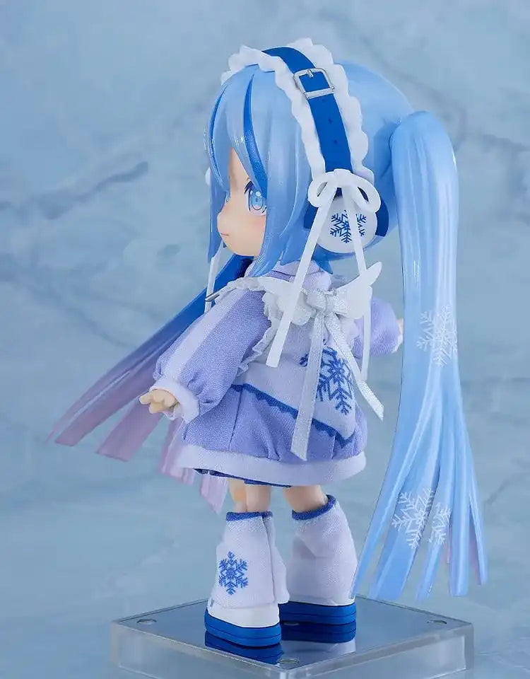 Character Vocal Series 01: Hatsune Miku Nendoroid Doll Actionfigur Snow Miku: Yukiiro Pop Ver. 14 cm - Smalltinytoystore