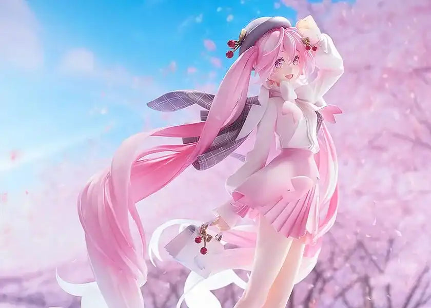 Character Vocal Series 01: Hatsune Miku PVC Statue 1/6 Sakura Miku: Hanami Outfit Ver. 28 cm - Smalltinytoystore