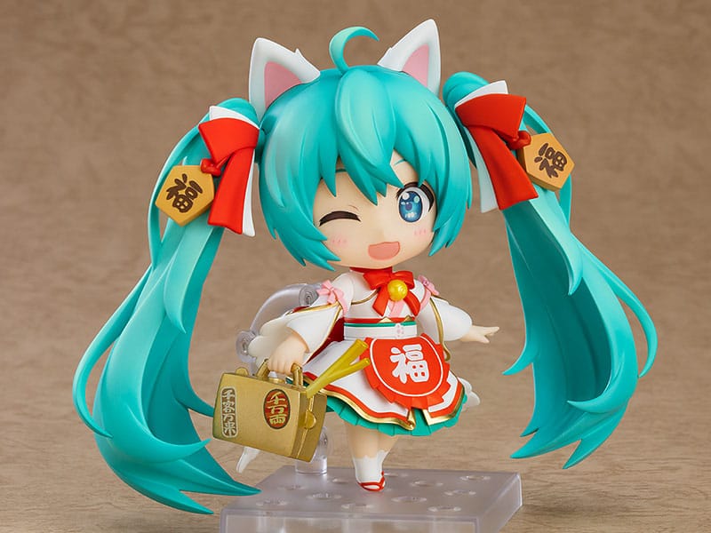 Character Vocal Series 01 Nendoroid Actionfigur Hatsune Miku: Maneki Miku Ver. 10 cm - Smalltinytoystore